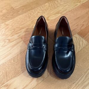 Reformation Agathea Chunky Loafer Black - Size 6